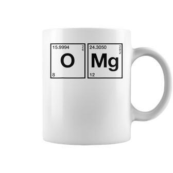 Omg Periodic Table Oxygen Magnesium Coffee Mug - Monsterry AU