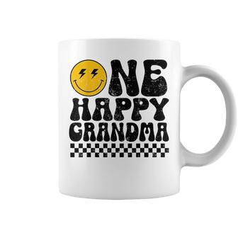 One Happy Dude Grandma 1St Birthday Family Matching Coffee Mug - Monsterry AU