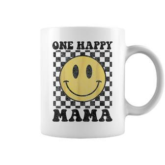 One Happy Dude Mama Happy Face 1St Birthday Party Family Coffee Mug - Monsterry AU