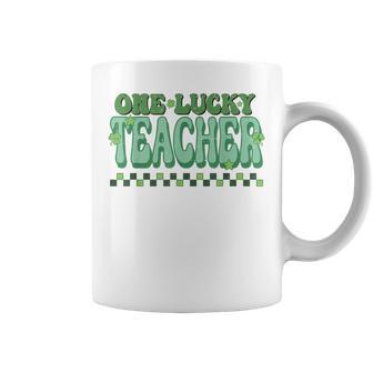 One Lucky Teacher St Patrick’S Day Teacher Appreciation Coffee Mug - Monsterry DE