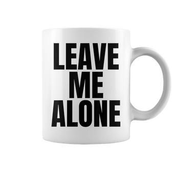 Original Leave Me Alone Kid White Coffee Mug - Thegiftio UK