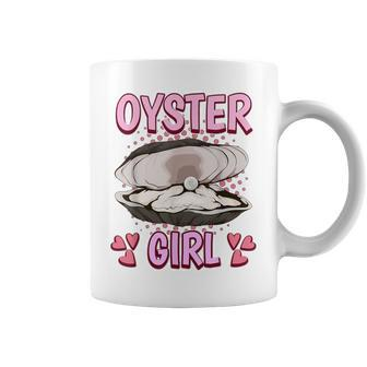 Oyster Girl Quote Shell Oysters Coffee Mug - Monsterry