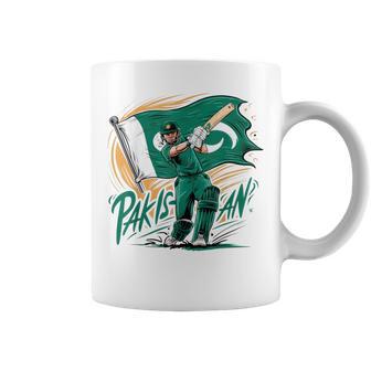 Pakistan Cricket Jersey 2024 Cricket Flag Of Pakistan Tank Coffee Mug - Monsterry AU