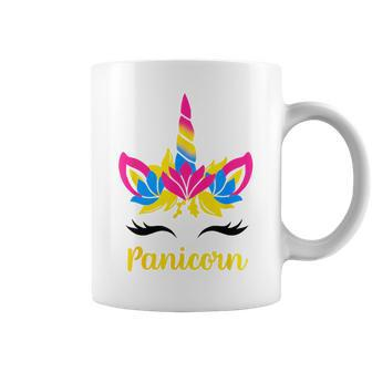 Panicorn Unicorn Pansexual Lgbtq Pride Coffee Mug - Monsterry