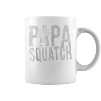 Papa Sasquatch Bigfoot Papa Squatch Lustigeratertag Kapuzenjacke Tassen - Geschenkecke