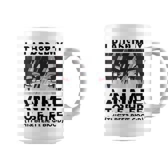 I Paused My Anime To Be Here Youth Ns Otaku Anime Coffee Mug - Thegiftio UK