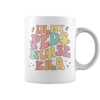 In My Peds Nurse Era Retro Nurse Appreciation Pediatrician Coffee Mug - Monsterry DE