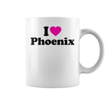 Phoenix Love Heart College University Alumni Coffee Mug | Crazezy