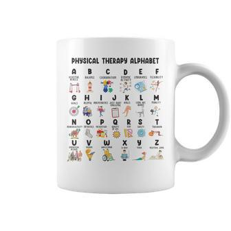 Physical Therapy Alphabet Physical Therapist Pt Life Coffee Mug - Thegiftio UK