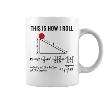 Physicist Physics Velocity Equation This How I Roll Coffee Mug - Monsterry UK