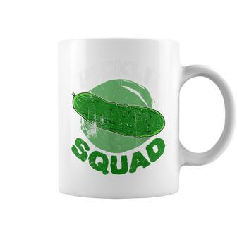 Pickle Squad Pickle Cucumber Lover Veggie Vegetarian Day Coffee Mug - Monsterry