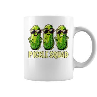 Pickle Squad Dill Pickle Costume Vegan Pickle Crew Coffee Mug - Monsterry UK