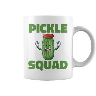 Pickle Squad Foodie Vegan Dill Pickle Adult Pickle Squad Coffee Mug - Monsterry CA