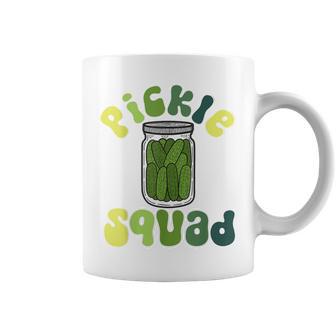 Pickle Squad Pickle Lover Humor Colorful Coffee Mug - Monsterry