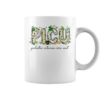 Picu Nurse St Patrick's Day Pediatric Intensive Care Unit Coffee Mug - Thegiftio UK