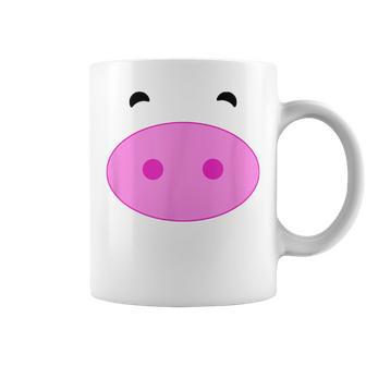 Pig Face Pink Pig Costume Coffee Mug - Thegiftio UK