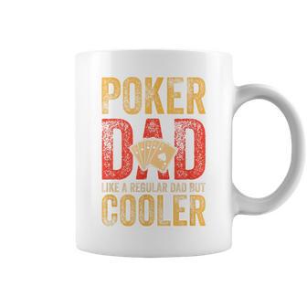 Poker Dad Casino Play Card Gambler Poker Coffee Mug - Monsterry DE