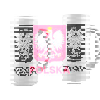Polska Bandera De Polonia Taza de café - Regaloses