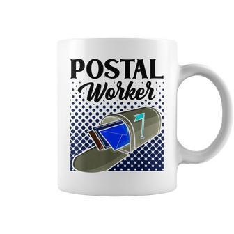 Postal Worker Mailman Mail Postman Courier Coffee Mug - Seseable