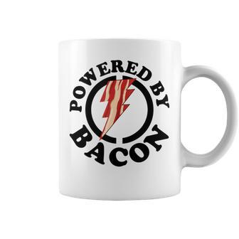 Powered By Bacon Bacon Lovers Powered By Bacon Coffee Mug - Monsterry AU