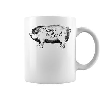 Praise The Lard Pig Barbeque T Coffee Mug - Monsterry UK