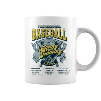 Professional Baseball Spring Training 2024 Florida Cities Coffee Mug - Seseable
