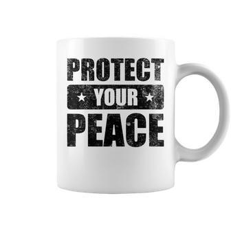 Protect Your Peace Freedom International Day Of Peace Coffee Mug - Monsterry