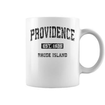 Providence Rhode Island Ri Vintage Athletic Sports Coffee Mug - Monsterry