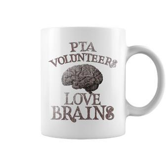 Pta Volunrs Love Brains This Is My Scary Mom Dad Costume Coffee Mug - Monsterry UK