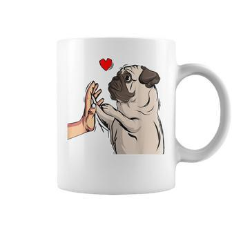 Pug Love Dog Holder  Idea Tassen - Seseable