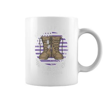 Purple Up Military Child Month Brat Born Resilient And Tough Coffee Mug - Monsterry UK