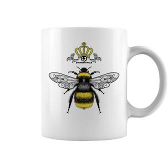 Queen Bee Nature Lover Boss Lady Summer Bee Kindr Coffee Mug | Crazezy DE