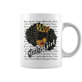 Queen Leader Fighter Mother Boss Sister July Girl Coffee Mug | Crazezy AU