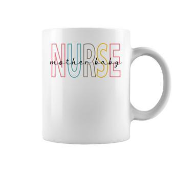 R4yv Mother Baby Nurse Vintage Postpartum Nursing Life Coffee Mug - Monsterry AU