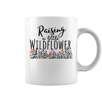 Raising A Little Wildflower Cute Saying Coffee Mug - Thegiftio UK