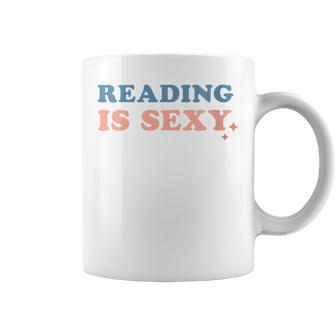 Reading Is Sexy Reading Book Lovers Coffee Mug - Monsterry DE