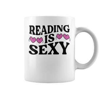 Reading Is Sexy Book Lover Bookworm Book Reader Coffee Mug - Monsterry DE