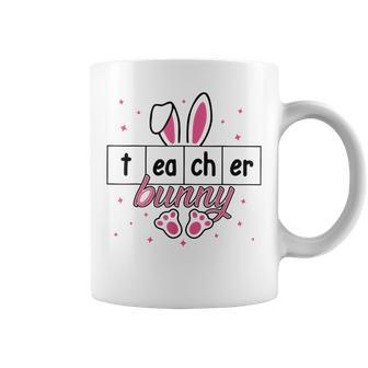 Reading Teacher Bunny Happy Easter Day Coffee Mug | Mazezy UK