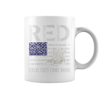 Red Friday Military Until They Come Home My Soldier Us Flag Coffee Mug - Monsterry