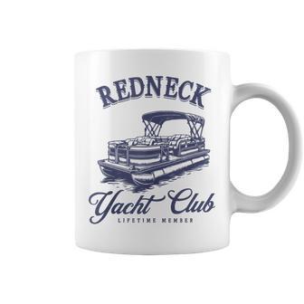 Redneck Yacht Social Club Party In Slow Motion Coffee Mug - Monsterry DE