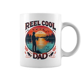 Reel Cool Great Grandpa Fishing Fish Father's Day Coffee Mug - Thegiftio UK