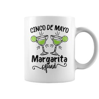 Retro Cinco De Mayo Fiesta Margarita Squad Coffee Mug - Seseable