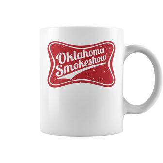 Retro Cowgirl Oklahoma Smokeshow Small Town Western Country Coffee Mug - Monsterry