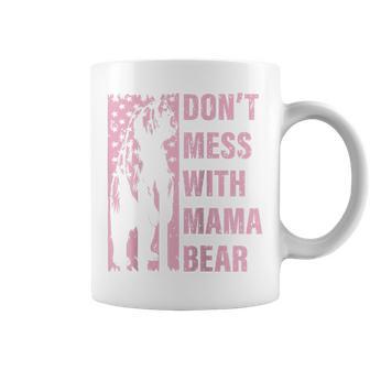 Retro Don't Mess With Mama Bear Lustiger Muttertag Raglan Tassen - Geschenkecke