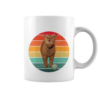 Retro I Go Meow Cat Singing Meme Coffee Mug - Monsterry UK