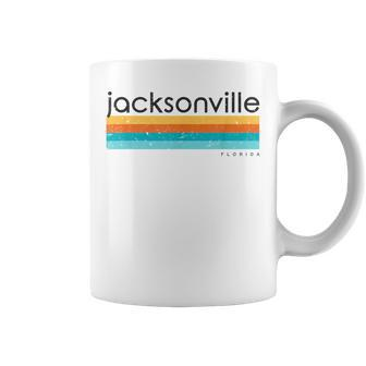 Retro Jacksonville Florida Fl Vintage Coffee Mug - Monsterry DE