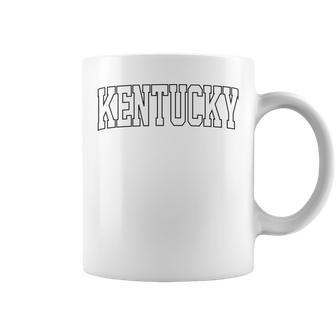Retro Kentucky Vintage Kentucky Classic Blue Throwback Coffee Mug - Thegiftio UK