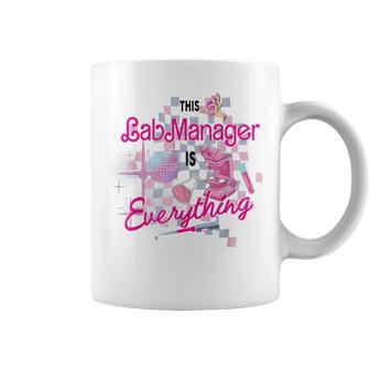 Retro This Lab Manager Is Everything Lab Week 2024 Coffee Mug - Monsterry AU