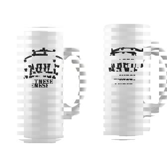 Retro Nashville Tennessee Taza de café - Regaloses