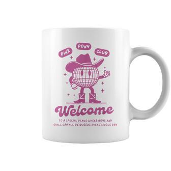 Retro Pony Club Jersey Queer Pop Fan Chappell Coffee Mug - Monsterry